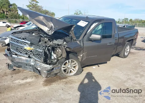 2014 Chevrolet Silverado 1500 1Lt из США, поврежденный, VIN 1GCRCREHXEZ250396